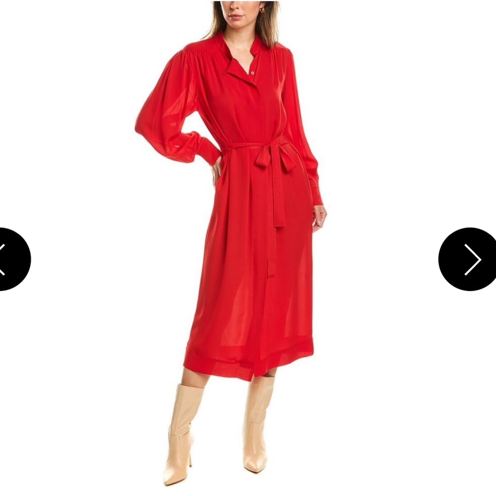 Rebecca Taylor LONG-SLEEVE GEORGETTE DRESS
New without tag.